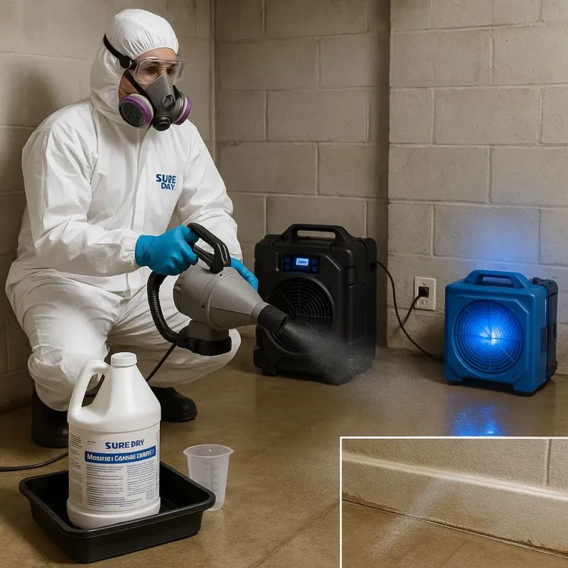 Sanitization and Odor Removal process in Alief, TX