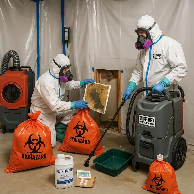 Contaminated Water Handling Protocols process in Alief, TX