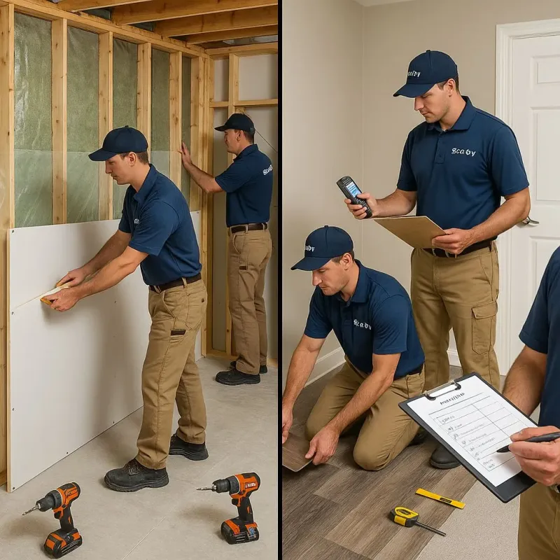 Repairs and Reconstruction process in Alief, TX