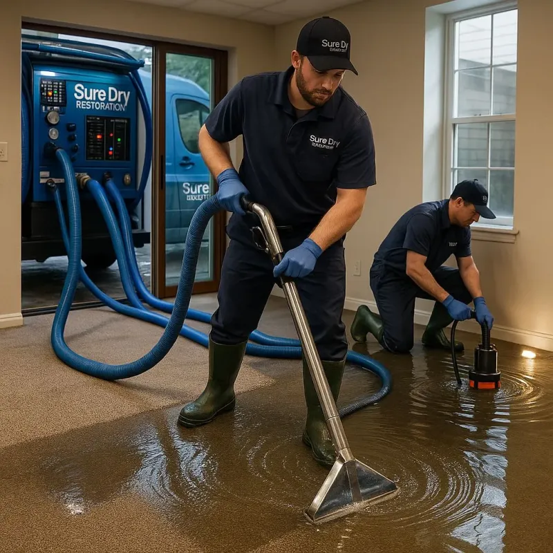 Water Extraction and Removal process in Alief, TX